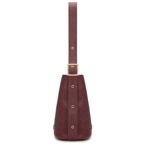 Image of Montana West Medium Hobo Bags for Women with Coin Purse, Soft PU Leather Bucket Shoulder Ladies Handbag with Adjustable Strap