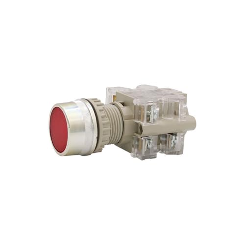 Bouton de commande T2TFR-11D rouge lumineux 220V de 22 mm