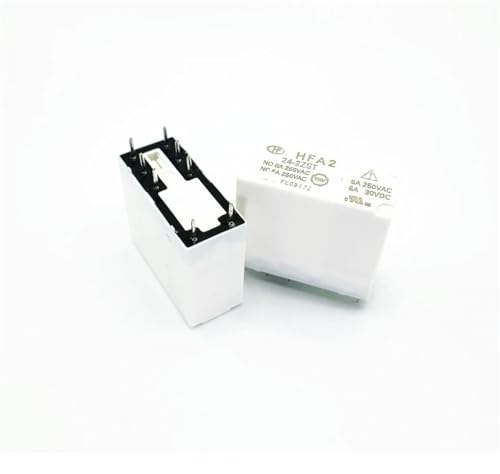 Relais 24V HFA2-24-2ZST composant DC 24V 8A pour carte PCB