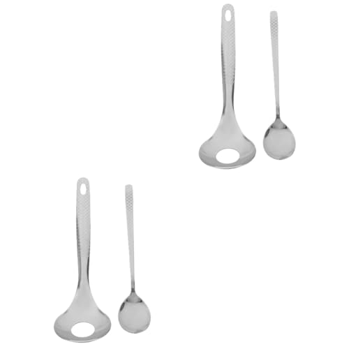 GRIRIW 2 Sets Stainless Steel Meatball Maker Diy Shrimp Ball Scoop Easy Meatball Molding Tool Perfect for Kitchen Restaurant Hotel