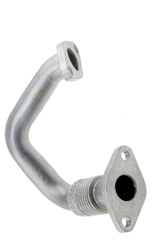 TBVPARTS EGR Kühlerrohr 1.9/2.0TDI 03G131521R 0892655 03G131521AL 7518744 069131547D Auspuffkühler EGR passend für A3 Ibiza III Cordoba II Altea Toledo