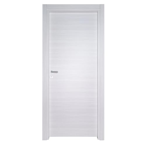 Kimono Casa - Porta Interna Effetto Legno Olmo Bianco Reversibile - 210 x 70