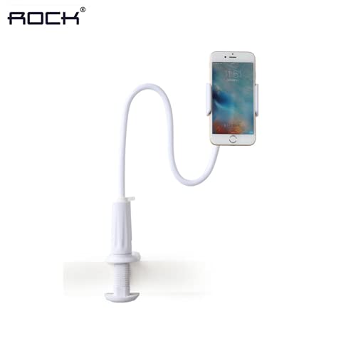 Suporte De Mesa Flexível Rock X3 P/Celulares E Tablets Até 10.5 Polegadas - Branco