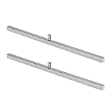 Cabilock Edelstahl Kalligrafie Briefbeschwerer Silber 2 Stück für Übungen