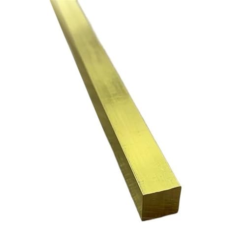 Image of Styire H62 Brass Flat Strip Rod Square Bar Plate Sheet Zero Cutting Processing Customization Length 500mm Stock(10x40x500mm)