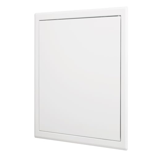 Revisionsklappe 30x30 cm Stahl - 1 mm starke Ausführung mit Federschnappverschluss - weiß - MW multi werkzeug