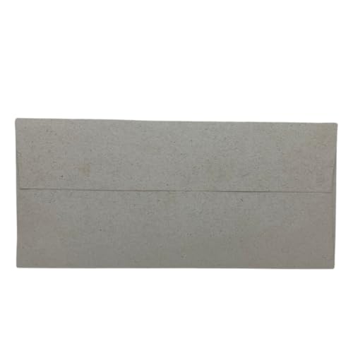 Envelope Papel Reciclado 180g 9,5x20 Cm 100 Unidades