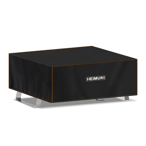 HEIMUNI Funda para Barbacoa, Funda Plancha Exterior Impermeable 420D Oxford Funda Barbacoa Sobremesa Funda para Plancha de Barbacoa Cubierta de Barbacoa Exterior Resistente al Viento (60x45x25cm)