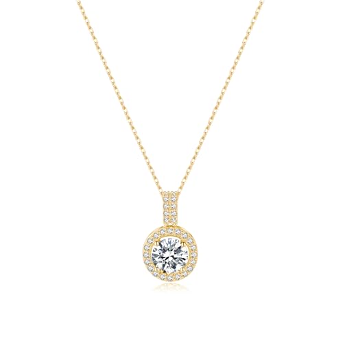 Collar de cadena de circonita cúbica ideal para regalo de adolescentes