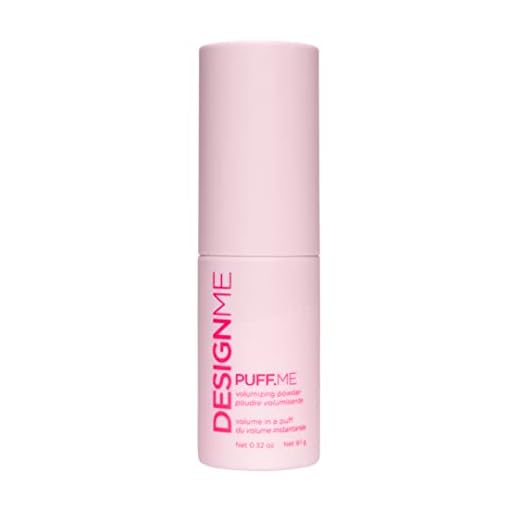 Puff.ME Volumizing Powder by DESIGNME | Hair Powder Volumizer for Thick Hair | Root Lifting Hair Texture Powder for Straight, Curly, or Wavy Hair | Talc Free Hair Powder for Women (Thick hair, 0.32oz)