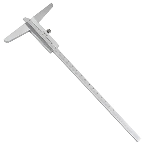 Calibrador Vernier para Profundidad 200mm de Acero miniatura 1