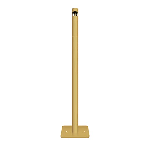 Cendrier en acier coupe-vent robuste avec colonne de nettoyage durable