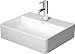 Produktbild Duravit Handwaschbecken DuraSquare 450mm ohne Überlauf geschliffen, weiß, 0732450071
