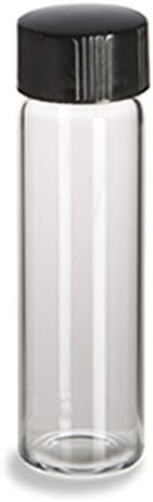 JSP Leakproof Glass Vial 2 3/16X9/16" 6MILS 0.2OZS, 144 Pieces