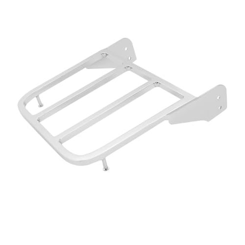 Porte-bagage moto argenté de dossier passager pour Suzuki Volusia VL800 et Boulevard M50