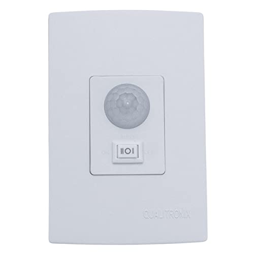 Qualitronix Sensor de Presença Embutir com Tecla 180g Qi6M