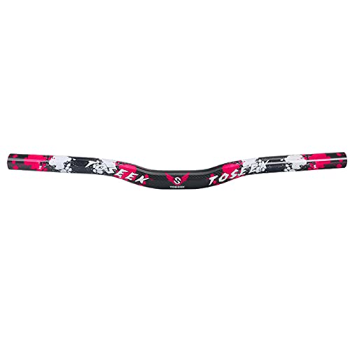 Guidon de vélo vtt carbone riser 25.4mm cintre violet 540mm léger