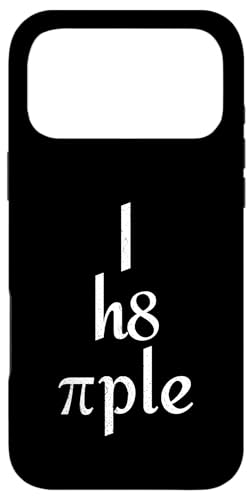 I Hate People Funny Pi Day �Z���~�[�� ����ȃW���[�N �X�}�z�P�[�X iPhone 17 Pro Max �p