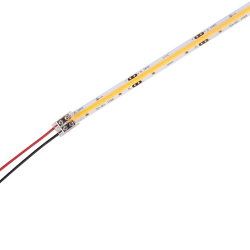 Image of WAC Lighting Gemini 24VDC LED COB Tape Light No Visible Diodes 2700K Warm 2.2W and 200 Lumens per Foot 100 Foot Reel Field Cuttable Every 2 Inches and Fully Dimmable Contractor Quality
