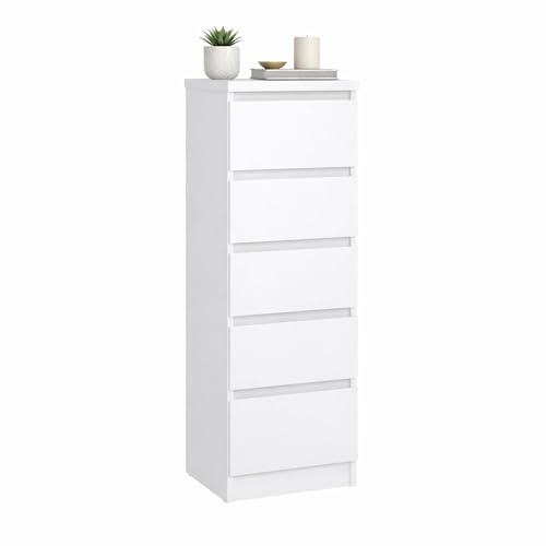Cómoda Cajonera Dormitorio SIL Gloss White