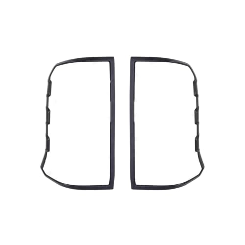 Cubiertas luces traseras negras mate embellecedoras para Mitsubishi Triton L200 2024