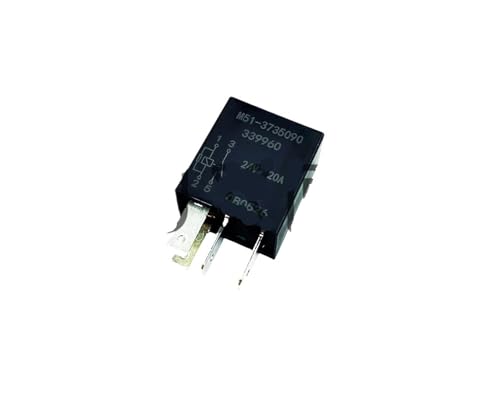 Relais 4 broches 24V 20A M51-3735090 pour circuit électrique de camion Lot de 10 pièces