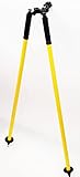 Bipod Surveying Thumb Realease, Aluminum Bipod for Prism Poles Survey and Gps Poles of Total Station GPS GNSS SECO SOKKIA TRIMBLE (bipod)