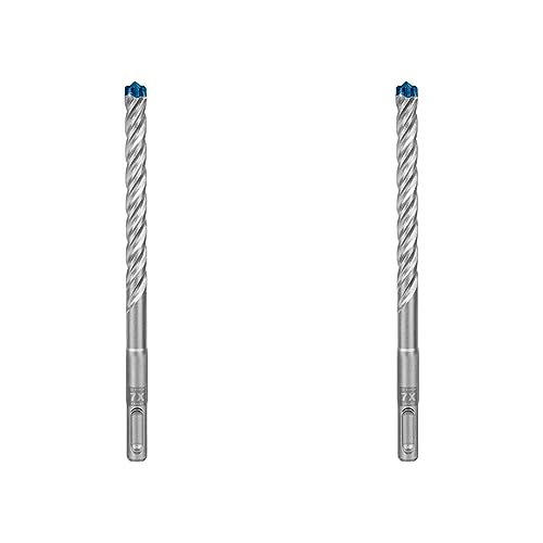 Bosch Professional 1x Expert SDS plus-7X Hammerbohrer (für Stahlbeton, Ø 10,00x165 mm, Zubehör Bohrhammer) (Packung mit 2)
