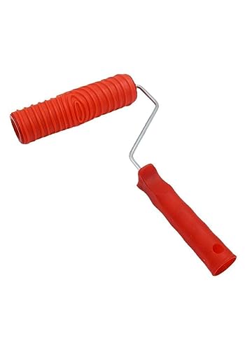 Cikiki 3D Brick Pattern Paint Roller Brick Pattern Concrete Stamper Tool Roller Texture Hand Decorative