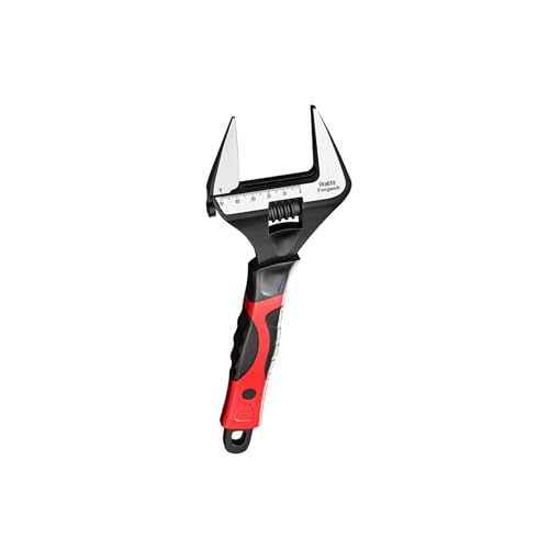 Llave de plomería universal de acero con gran apertura de precisión y mango ergonómico para baño 3