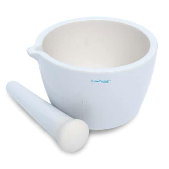 Cole-Parmer Mortier et pilon en porcelaine 1900 ml