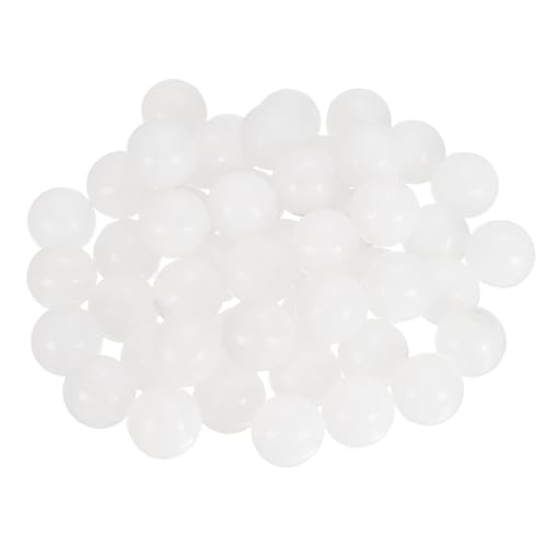 sourcing map 50 espaciadores de puerta de armario de panel elevado, 11/16 pulgadas (18 mm), estabilizadores de bola de silicona, parachoques para alineación de puerta de armario, distribución del