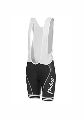 Radhose Damen, Fahrradhose mit Träger, hochwertiges 8 Stunden-Fahrzeit-Marathon-Sitzpolster, antibakteriell (Schwarz, XL) Cover