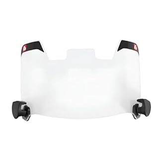 BARNETT visière de Football américain Transparente