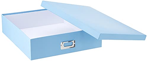 Image of Pioneer Jumbo Scrapbook Storage Box, Sky Blue