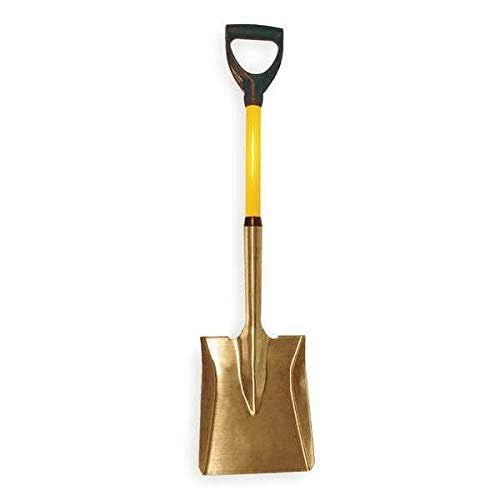 Square Shovel, 22 in Handle, 9x11In Blade