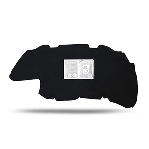 Tapis d'insonorisation capot Peugeot 206 coton isolant thermique haute densité 03-13