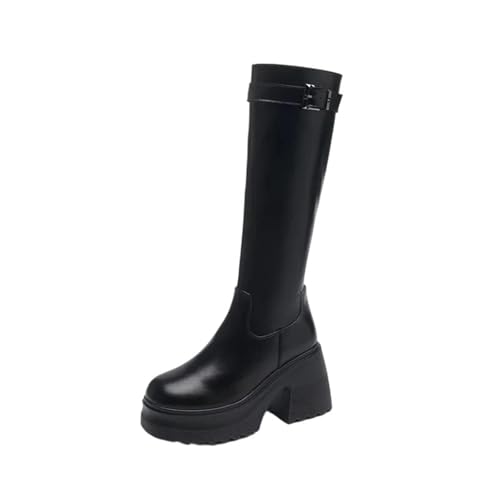 Women's Stretchable Shaft Over-the-Knee Boots