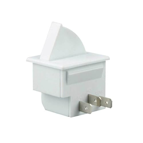 KIXZSAZ Office Hotel Fridge Door Light Push Button Control Switch Replacement Refrigerator Lamp Rocker Switches Controller