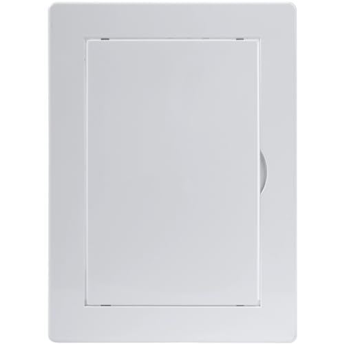 Vent Systems Panel de acceso ABS blanco, 4 x 6 pulgadas, con puerta para paneles de yeso, pared y techo, eléctrico y fontanería, cubierto