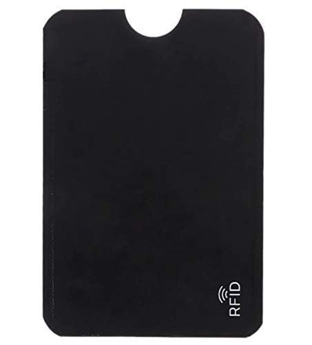 RFID Blocking Card Sleeve, Safe Secure Anti Scan Protection Aluminium Foil Protector Case Holder Cover for ATM Credit Debit Forex Travel NFC (1)-image-11