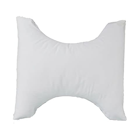 Eurotextiles Orthopaedic Butterfly Pillow with Free Pillowcase - Neck and Cervical Pillow Cover