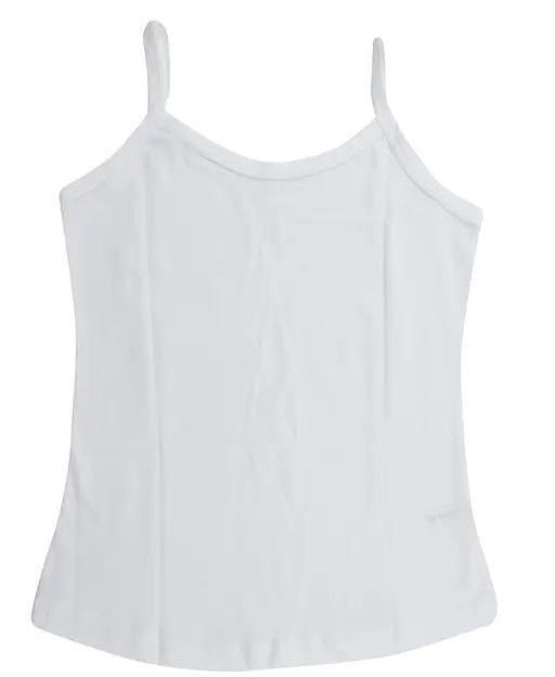 Women Cotton Camisole Pack of 2 Sleeveless Tank Top Soft Spaghetti Vest Inner for Daily & Summer-image-16