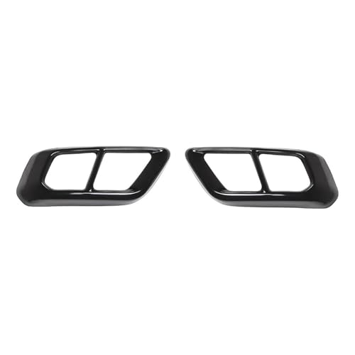 Tubo de escape negro para coche BMW X5 G05 y X7 G07 accesorios exteriores de acero inoxidable