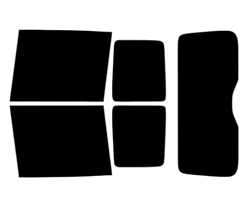 TINTCOM Lámina Tintada Precortada para Skoda Yeti 5 Puertas 2009-2017 - (20% Oscuro Ahumado) - Cristales Laterales Traseros y Luneta - Protección UV, Reducción de Calor, Ajuste Exacto | Ya disponible en tu tienda friki favorita! En mundofriki.es!