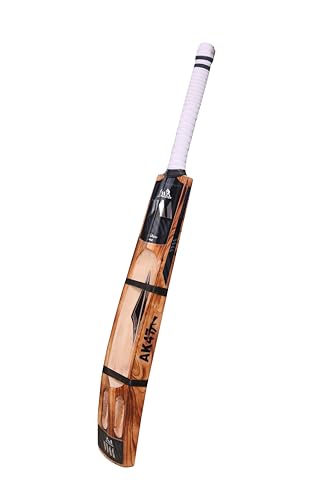 Image of Willow Master AK-47 Hard Tennis Cricket Bat | Lightweight Kashmir Willow Bat for Tennis Ball | Full Size Power Scoop | Ideal for Kids, Youth & Adults | Street & Practice Cricket