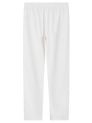 Weintee Women's Tall Linen Pants with Pockets 34" Inseam