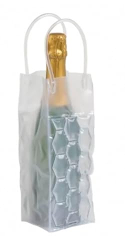 ENOLOGIA BALDUCCI COOLER BAG FREEZE BAG TRASPARENTE ICE BAG SECCHIELLO BORSA REFRIGERANTE BOTTIGLIE VINO CHAMPAGNE PROSECCO