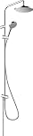 hansgrohe – hansgrohe Vernis Blend - Duschsystem ohne Armatur, Regendusc