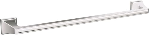 Image of Amerock Mulholland 18 inch Polished Nickel Towel Bar